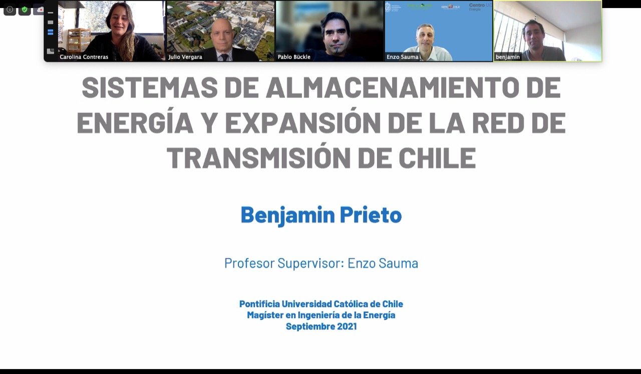 Benjamín Prieto se convierte en nuevo graduado del Magíster en Ingeniería de la Energía de la Pontificia Universidad Católica de Chile