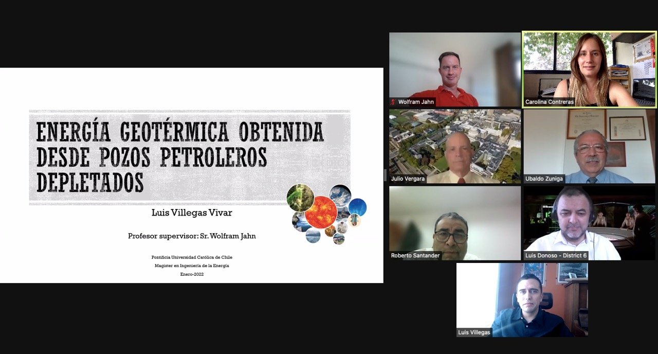 Luis Villegas se convierte en nuevo graduado del Magíster en Ingeniería de la Energía de la Pontificia Universidad Católica de Chile