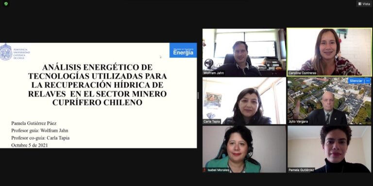 Pamela Gutiérrez se convierte en nueva graduada del Magíster en Ingeniería de la Energía de la Pontificia Universidad Católica de Chile