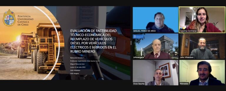 Raimundo Streeter se convierte en nuevo graduado del Magíster en Ingeniería de la Energía de la Pontificia Universidad Católica de Chile