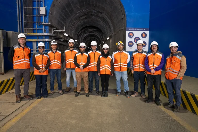 Estudiantes del MIE-UC visitaron la Central Hidroeléctrica Alfalfal I de AES Andes