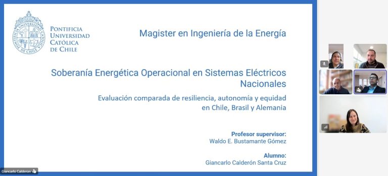 ¡Felicitamos a un nuevo Graduado del Magíster en Ingeniería de la Energía UC!