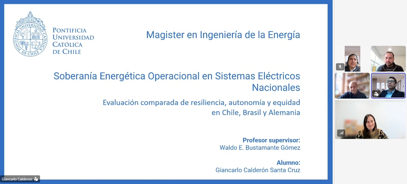 ¡Felicitamos a un nuevo Graduado del Magíster en Ingeniería de la Energía UC!